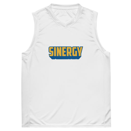 Sinergy - Maglietta da basket unisex riciclata