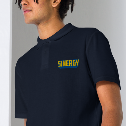 Sinergy - Maglietta Polo pique unisex